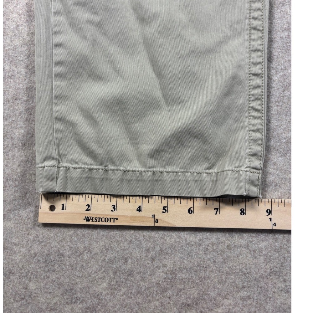 Tommy Bahama Relax Chinos Mens 38x30 Light Tan Flat Front Cotton Pants - Picture 4 of 9